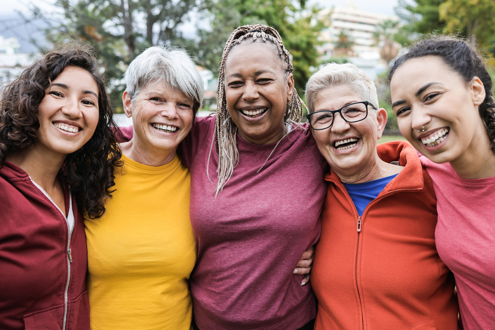 Happy,Multi,Generational,Women,Having,Fun,Together,-,Multiracial,Friends